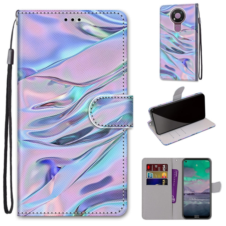 Coloured Drawing Cross Texture Horizontal Flip PU Leather Case with Holder & Card Slots & Wallet & Lanyard, For Huawei Y9a, For Honor 10X Lite, For Nokia 2.4, For Nokia 3.4