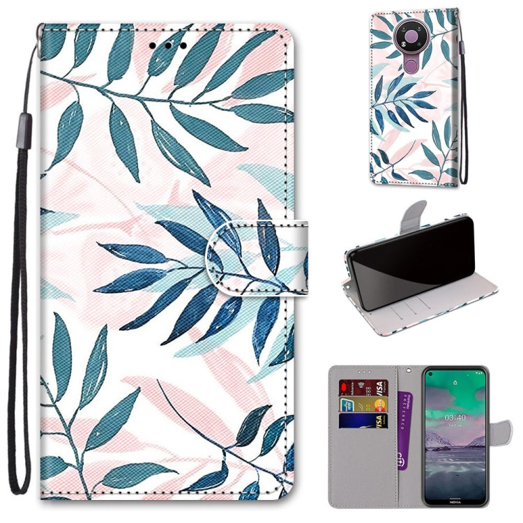 Coloured Drawing Cross Texture Horizontal Flip PU Leather Case with Holder & Card Slots & Wallet & Lanyard, For Huawei Y9a, For Honor 10X Lite, For Nokia 2.4, For Nokia 3.4
