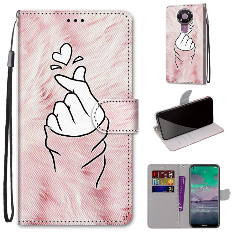 Coloured Drawing Cross Texture Horizontal Flip PU Leather Case with Holder & Card Slots & Wallet & Lanyard, For Huawei Y9a, For Honor 10X Lite, For Nokia 2.4, For Nokia 3.4