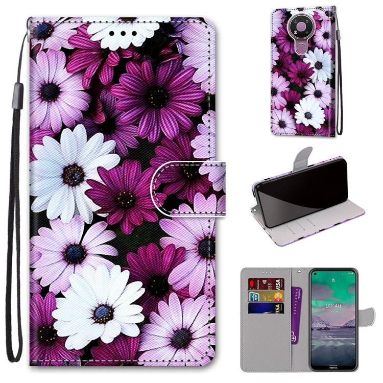 Coloured Drawing Cross Texture Horizontal Flip PU Leather Case with Holder & Card Slots & Wallet & Lanyard, For Huawei Y9a, For Honor 10X Lite, For Nokia 2.4, For Nokia 3.4