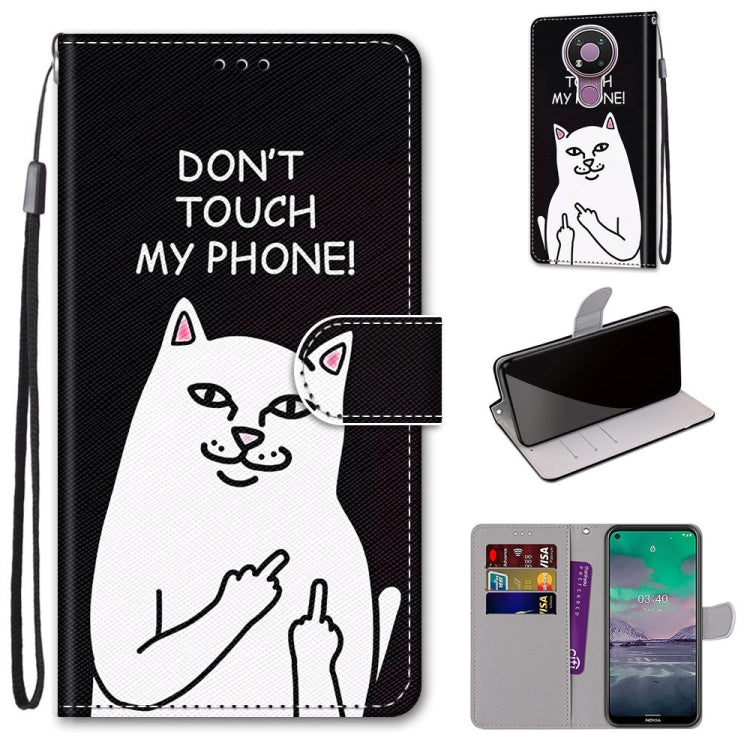 Coloured Drawing Cross Texture Horizontal Flip PU Leather Case with Holder & Card Slots & Wallet & Lanyard, For Huawei Y9a, For Honor 10X Lite, For Nokia 2.4, For Nokia 3.4