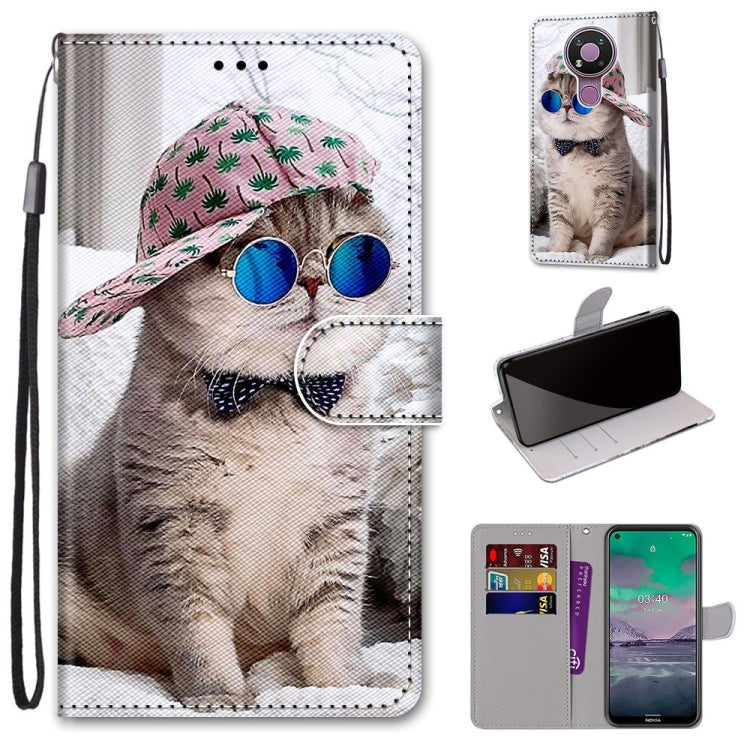 Coloured Drawing Cross Texture Horizontal Flip PU Leather Case with Holder & Card Slots & Wallet & Lanyard, For Huawei Y9a, For Honor 10X Lite, For Nokia 2.4, For Nokia 3.4