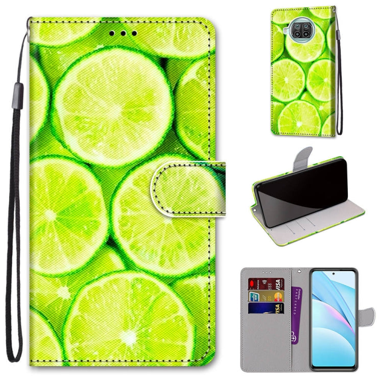 Coloured Drawing Cross Texture Horizontal Flip PU Leather Case with Holder & Card Slots & Wallet & Lanyard, For Xiaomi Poco X3 NPC, For Xiaomi Mi 10T Lite, For Xiaomi Mi 10T Pro / 10T / K30s