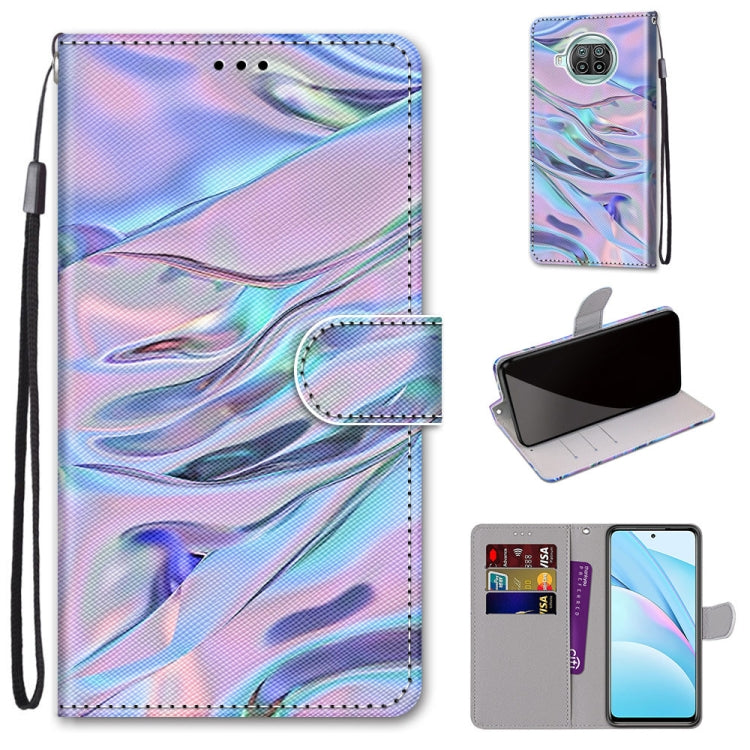Coloured Drawing Cross Texture Horizontal Flip PU Leather Case with Holder & Card Slots & Wallet & Lanyard, For Xiaomi Poco X3 NPC, For Xiaomi Mi 10T Lite, For Xiaomi Mi 10T Pro / 10T / K30s