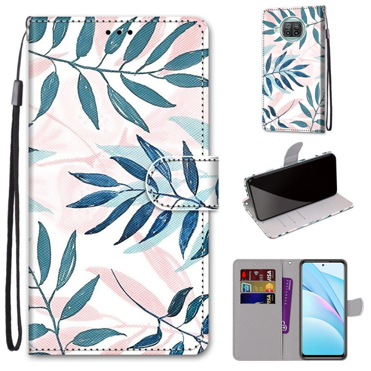 Coloured Drawing Cross Texture Horizontal Flip PU Leather Case with Holder & Card Slots & Wallet & Lanyard, For Xiaomi Poco X3 NPC, For Xiaomi Mi 10T Lite, For Xiaomi Mi 10T Pro / 10T / K30s