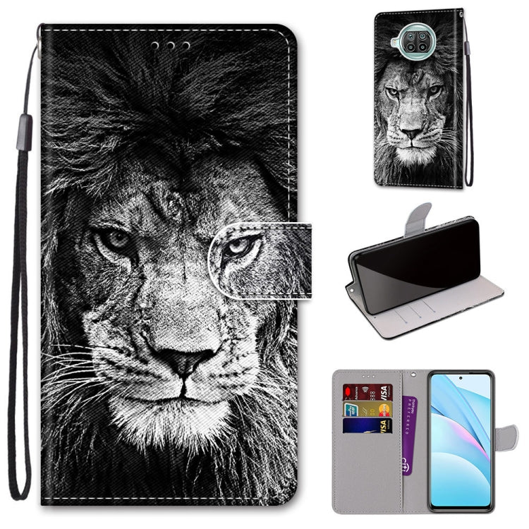 Coloured Drawing Cross Texture Horizontal Flip PU Leather Case with Holder & Card Slots & Wallet & Lanyard, For Xiaomi Poco X3 NPC, For Xiaomi Mi 10T Lite, For Xiaomi Mi 10T Pro / 10T / K30s