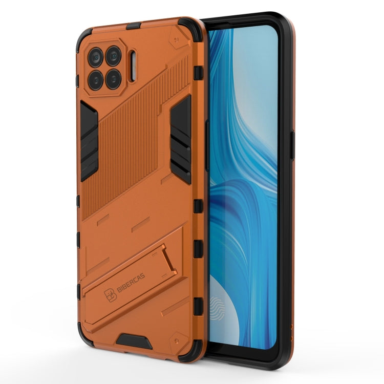 Punk Armor 2 in 1 PC + TPU Shockproof Case with Invisible Holder, For OPPO A93 5G, For OPPO A53 4G, For OPPO F17 Pro, For Realme C15, For Realme 7 Pro, For Realme 7, For OPPO Reno5 5G, For OPPO Reno5 Pro, For OPPO Reno5 Pro+, For Realme V15������������...