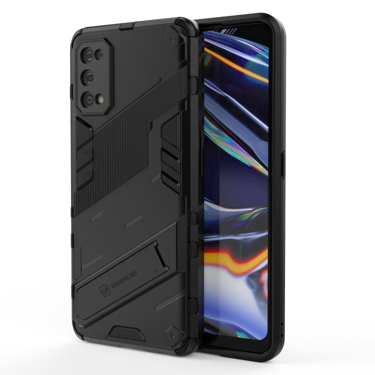 Punk Armor 2 in 1 PC + TPU Shockproof Case with Invisible Holder, For OPPO A93 5G, For OPPO A53 4G, For OPPO F17 Pro, For Realme C15, For Realme 7 Pro, For Realme 7, For OPPO Reno5 5G, For OPPO Reno5 Pro, For OPPO Reno5 Pro+, For Realme V15������������...