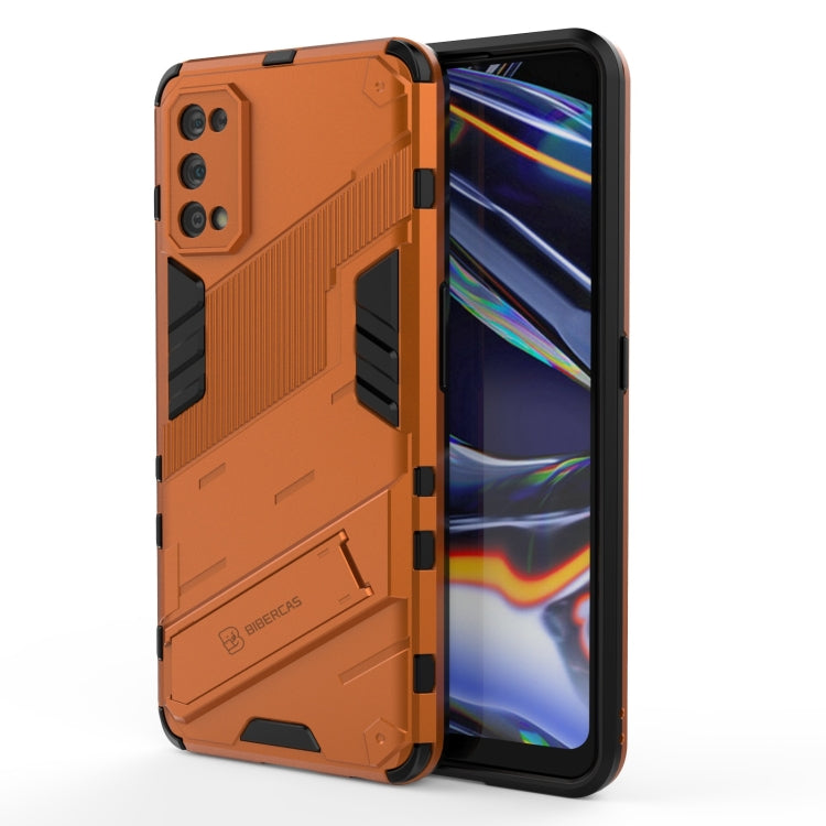 Punk Armor 2 in 1 PC + TPU Shockproof Case with Invisible Holder, For OPPO A93 5G, For OPPO A53 4G, For OPPO F17 Pro, For Realme C15, For Realme 7 Pro, For Realme 7, For OPPO Reno5 5G, For OPPO Reno5 Pro, For OPPO Reno5 Pro+, For Realme V15������������...