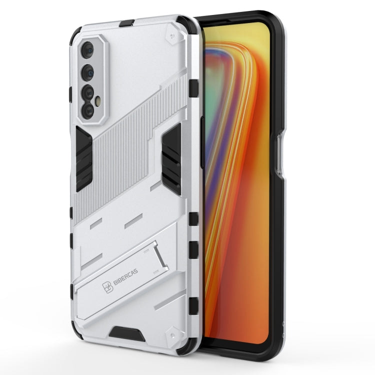Punk Armor 2 in 1 PC + TPU Shockproof Case with Invisible Holder, For OPPO A93 5G, For OPPO A53 4G, For OPPO F17 Pro, For Realme C15, For Realme 7 Pro, For Realme 7, For OPPO Reno5 5G, For OPPO Reno5 Pro, For OPPO Reno5 Pro+, For Realme V15������������...