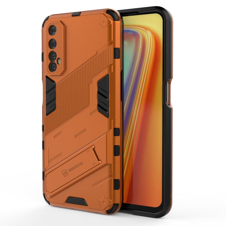 Punk Armor 2 in 1 PC + TPU Shockproof Case with Invisible Holder, For OPPO A93 5G, For OPPO A53 4G, For OPPO F17 Pro, For Realme C15, For Realme 7 Pro, For Realme 7, For OPPO Reno5 5G, For OPPO Reno5 Pro, For OPPO Reno5 Pro+, For Realme V15������������...