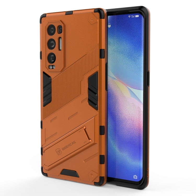 Punk Armor 2 in 1 PC + TPU Shockproof Case with Invisible Holder, For OPPO A93 5G, For OPPO A53 4G, For OPPO F17 Pro, For Realme C15, For Realme 7 Pro, For Realme 7, For OPPO Reno5 5G, For OPPO Reno5 Pro, For OPPO Reno5 Pro+, For Realme V15������������...
