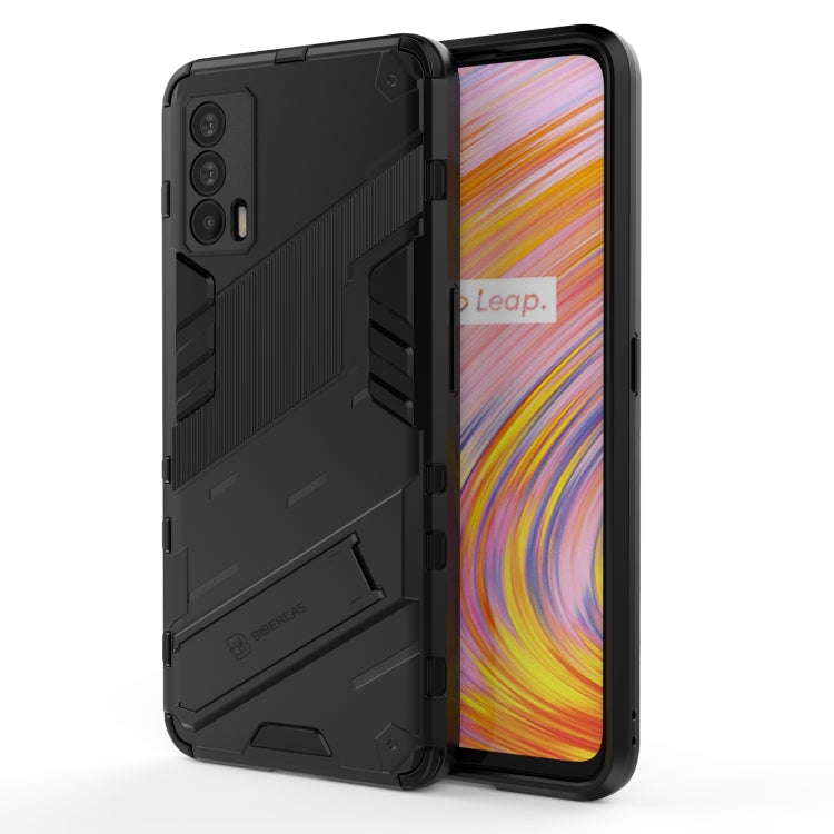 Punk Armor 2 in 1 PC + TPU Shockproof Case with Invisible Holder, For OPPO A93 5G, For OPPO A53 4G, For OPPO F17 Pro, For Realme C15, For Realme 7 Pro, For Realme 7, For OPPO Reno5 5G, For OPPO Reno5 Pro, For OPPO Reno5 Pro+, For Realme V15������������...