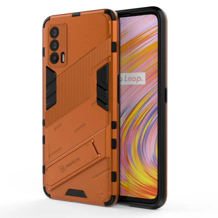 Punk Armor 2 in 1 PC + TPU Shockproof Case with Invisible Holder, For OPPO A93 5G, For OPPO A53 4G, For OPPO F17 Pro, For Realme C15, For Realme 7 Pro, For Realme 7, For OPPO Reno5 5G, For OPPO Reno5 Pro, For OPPO Reno5 Pro+, For Realme V15������������...