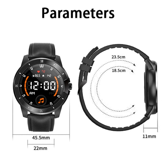 MX12 1.3 inch IPS Color Screen IP68 Waterproof Smart Watch, Support Bluetooth Call / Sleep Monitoring / Heart Rate Monitoring