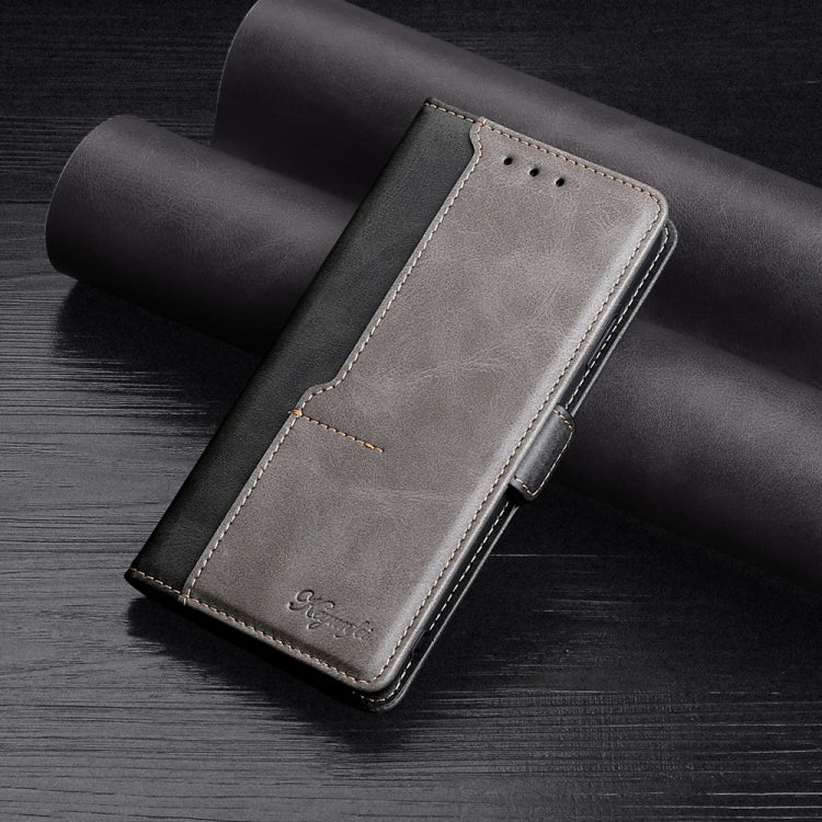 Retro Texture Contrast Color Side Buckle Horizontal Flip Leather Case with Holder & Card Slots & Wallet, For vivo Y52s 5G, For Google Pixel 4a, For Google Pixel 5