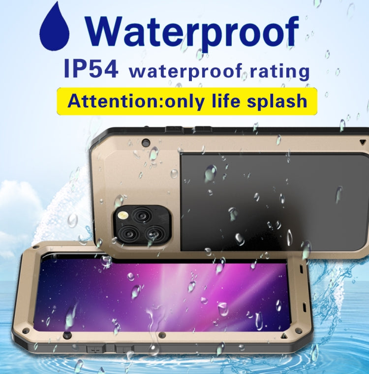 Metal Armor Triple Proofing  Protective Case, For iPhone 11, For iPhone 11 Pro, For iPhone 11 Pro Max