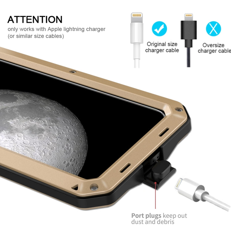 Metal Armor Triple Proofing  Protective Case, For iPhone 11, For iPhone 11 Pro, For iPhone 11 Pro Max