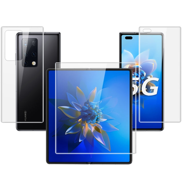 1 Sets IMAK Curved Full Screen Hydrogel Film (Outer Screen + Back + Inner Screen), For Huawei Mate X2