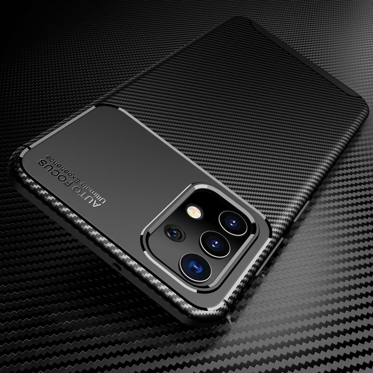 Carbon Fiber Texture Shockproof TPU Case, For Samsung Galaxy A32 4G