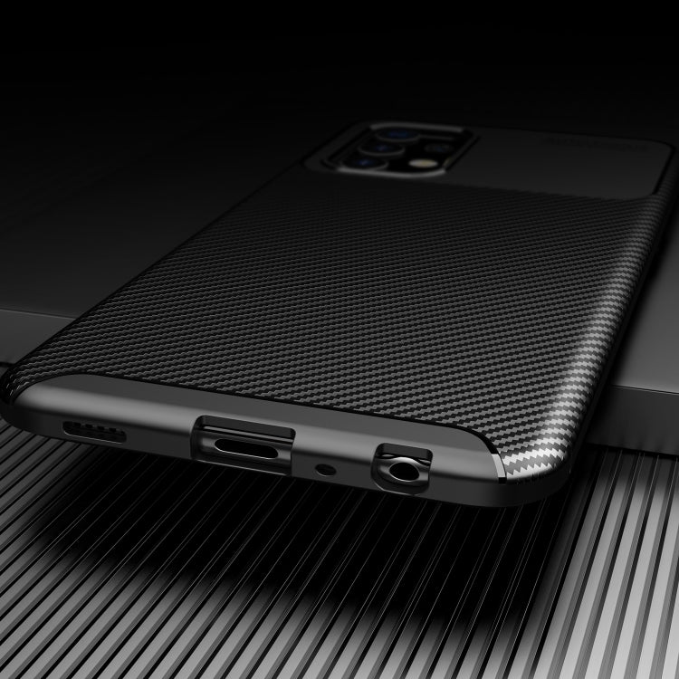 Carbon Fiber Texture Shockproof TPU Case, For Samsung Galaxy A32 4G