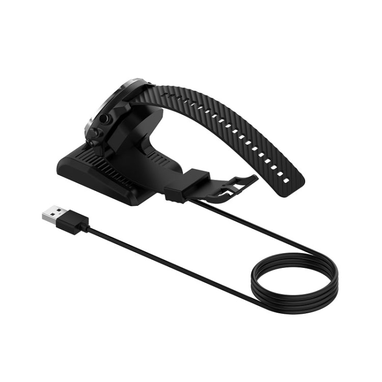 For Suunto 7 USB Vertical Magnetic Charger Holder with Data Function, Length: 1m