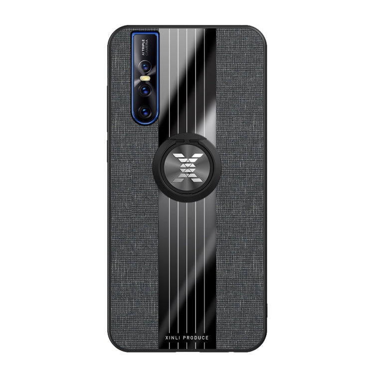 XINLI Stitching Cloth Textue Shockproof TPU Protective Case with Ring Holder, For Vivo S1 Pro, For Vivo S1 / V15, For Vivo V11 / X21S, For Vivo IQOO NEO, For Vivo V11i / Z3i, For Vivo X9, For Vivo X9 Plus, For Vivo X9s Plus, For Vivo X20, For Vivo X21�...