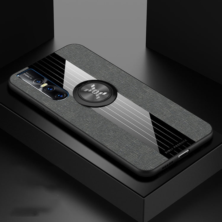 XINLI Stitching Cloth Textue Shockproof TPU Protective Case with Ring Holder, For Vivo S1 Pro, For Vivo S1 / V15, For Vivo V11 / X21S, For Vivo IQOO NEO, For Vivo V11i / Z3i, For Vivo X9, For Vivo X9 Plus, For Vivo X9s Plus, For Vivo X20, For Vivo X21�...