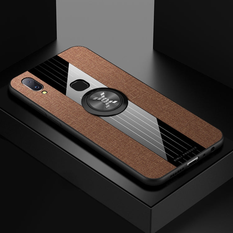 XINLI Stitching Cloth Textue Shockproof TPU Protective Case with Ring Holder, For Vivo S1 Pro, For Vivo S1 / V15, For Vivo V11 / X21S, For Vivo IQOO NEO, For Vivo V11i / Z3i, For Vivo X9, For Vivo X9 Plus, For Vivo X9s Plus, For Vivo X20, For Vivo X21�...