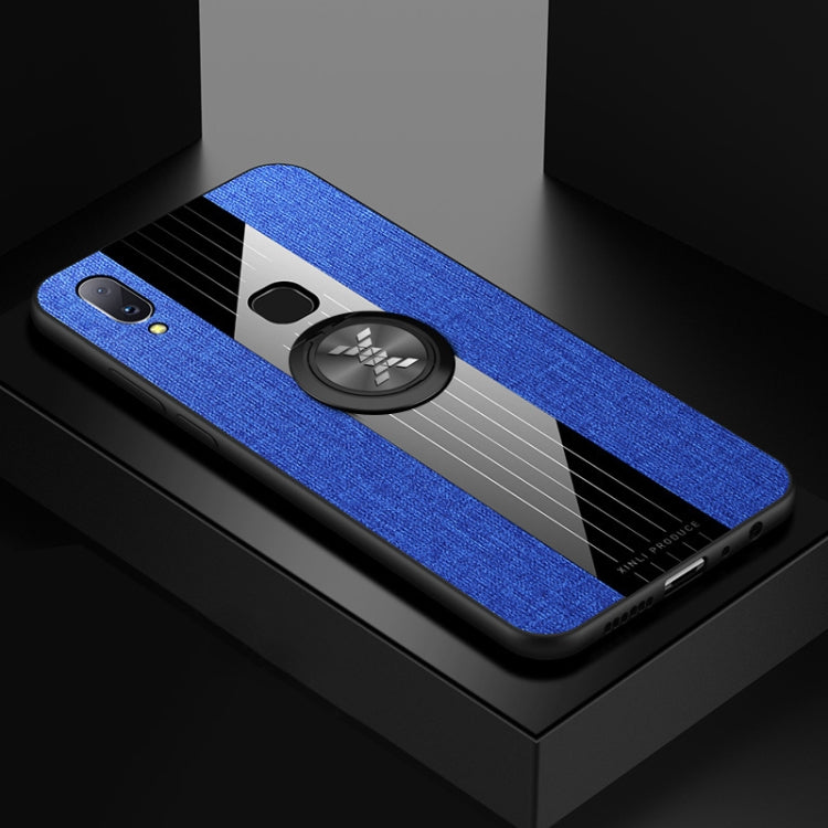 XINLI Stitching Cloth Textue Shockproof TPU Protective Case with Ring Holder, For Vivo S1 Pro, For Vivo S1 / V15, For Vivo V11 / X21S, For Vivo IQOO NEO, For Vivo V11i / Z3i, For Vivo X9, For Vivo X9 Plus, For Vivo X9s Plus, For Vivo X20, For Vivo X21�...