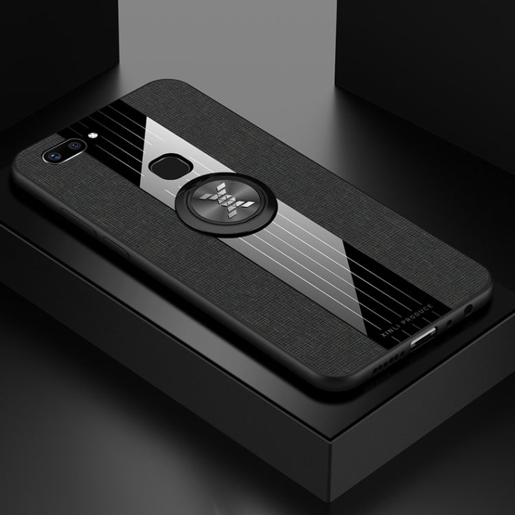XINLI Stitching Cloth Textue Shockproof TPU Protective Case with Ring Holder, For Vivo S1 Pro, For Vivo S1 / V15, For Vivo V11 / X21S, For Vivo IQOO NEO, For Vivo V11i / Z3i, For Vivo X9, For Vivo X9 Plus, For Vivo X9s Plus, For Vivo X20, For Vivo X21�...