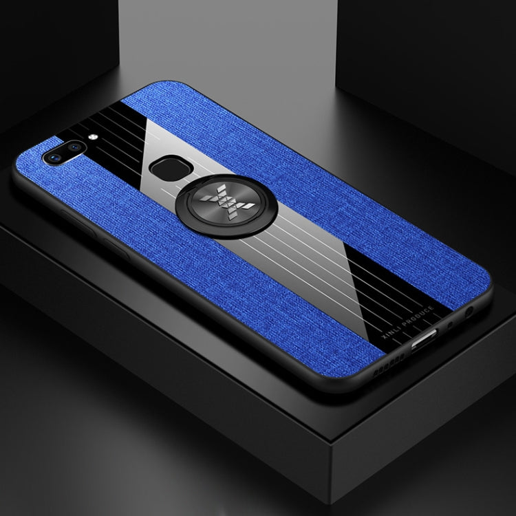 XINLI Stitching Cloth Textue Shockproof TPU Protective Case with Ring Holder, For Vivo S1 Pro, For Vivo S1 / V15, For Vivo V11 / X21S, For Vivo IQOO NEO, For Vivo V11i / Z3i, For Vivo X9, For Vivo X9 Plus, For Vivo X9s Plus, For Vivo X20, For Vivo X21�...