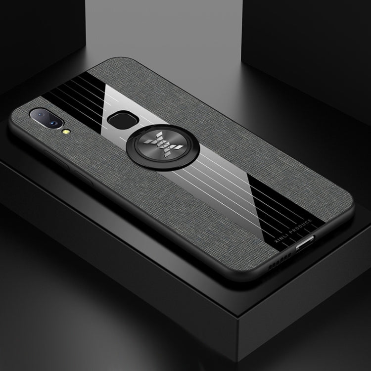 XINLI Stitching Cloth Textue Shockproof TPU Protective Case with Ring Holder, For Vivo S1 Pro, For Vivo S1 / V15, For Vivo V11 / X21S, For Vivo IQOO NEO, For Vivo V11i / Z3i, For Vivo X9, For Vivo X9 Plus, For Vivo X9s Plus, For Vivo X20, For Vivo X21�...