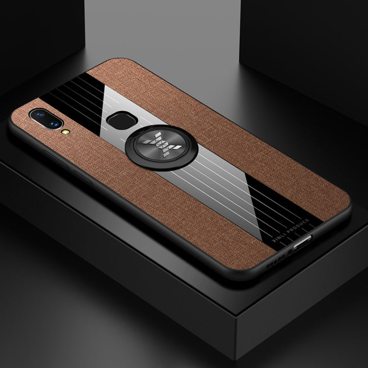 XINLI Stitching Cloth Textue Shockproof TPU Protective Case with Ring Holder, For Vivo S1 Pro, For Vivo S1 / V15, For Vivo V11 / X21S, For Vivo IQOO NEO, For Vivo V11i / Z3i, For Vivo X9, For Vivo X9 Plus, For Vivo X9s Plus, For Vivo X20, For Vivo X21�...