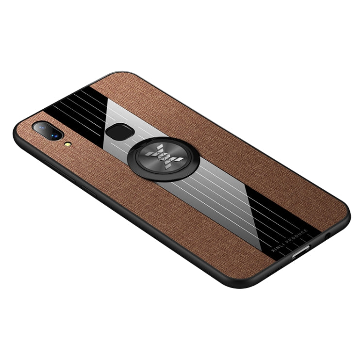 XINLI Stitching Cloth Textue Shockproof TPU Protective Case with Ring Holder, For Vivo S1 Pro, For Vivo S1 / V15, For Vivo V11 / X21S, For Vivo IQOO NEO, For Vivo V11i / Z3i, For Vivo X9, For Vivo X9 Plus, For Vivo X9s Plus, For Vivo X20, For Vivo X21�...