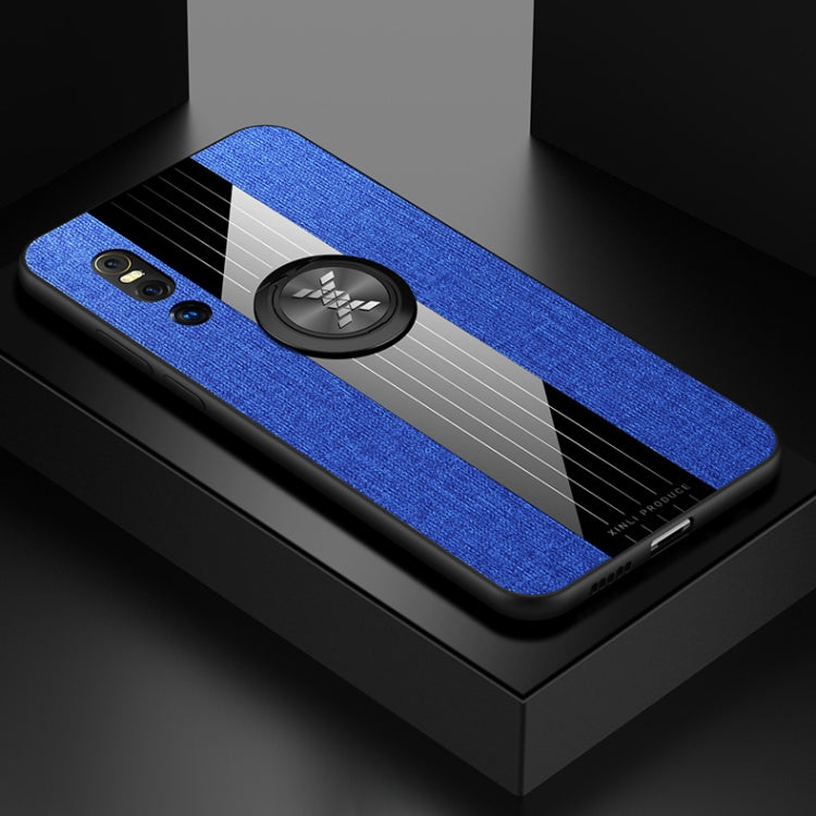 XINLI Stitching Cloth Textue Shockproof TPU Protective Case with Ring Holder, For Vivo S1 Pro, For Vivo S1 / V15, For Vivo V11 / X21S, For Vivo IQOO NEO, For Vivo V11i / Z3i, For Vivo X9, For Vivo X9 Plus, For Vivo X9s Plus, For Vivo X20, For Vivo X21�...