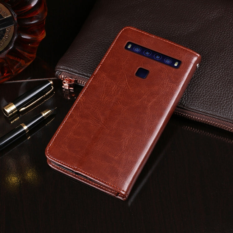 idewei Crazy Horse Texture Horizontal Flip Leather Case with Holder & Card Slots & Wallet, For TCL 10 5G, For vivo X60 Pro+ 5G