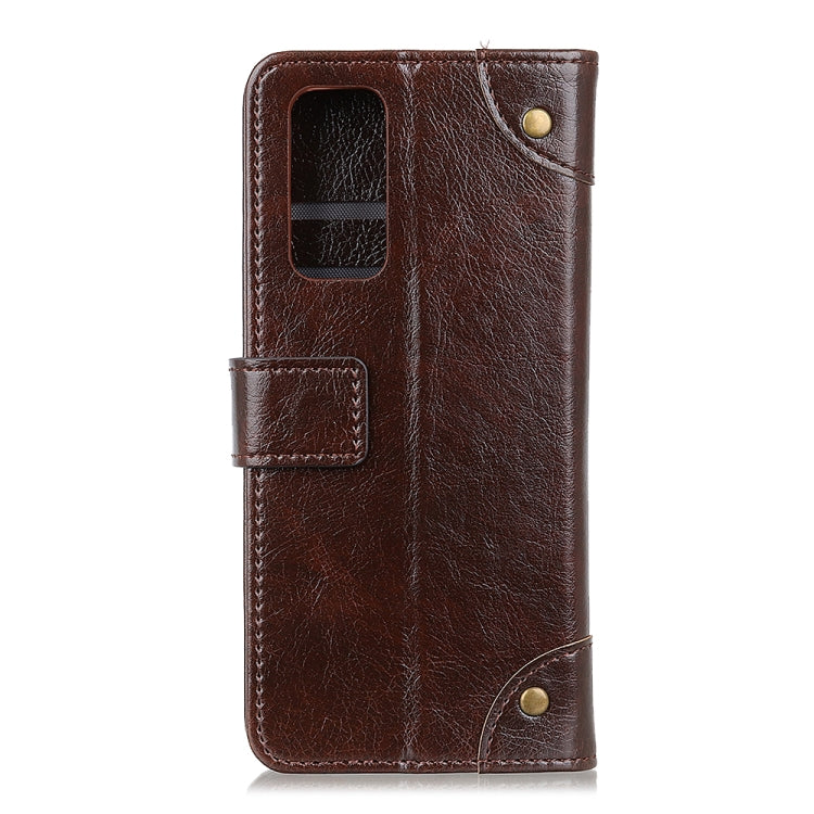 Copper Buckle Nappa Texture Horizontal Flip Leather Case with Holder & Card Slots & Wallet, For Xiaomi Redmi Note 10 Pro