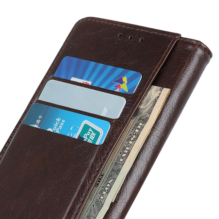 Copper Buckle Nappa Texture Horizontal Flip Leather Case with Holder & Card Slots & Wallet, For Xiaomi Redmi Note 10 Pro