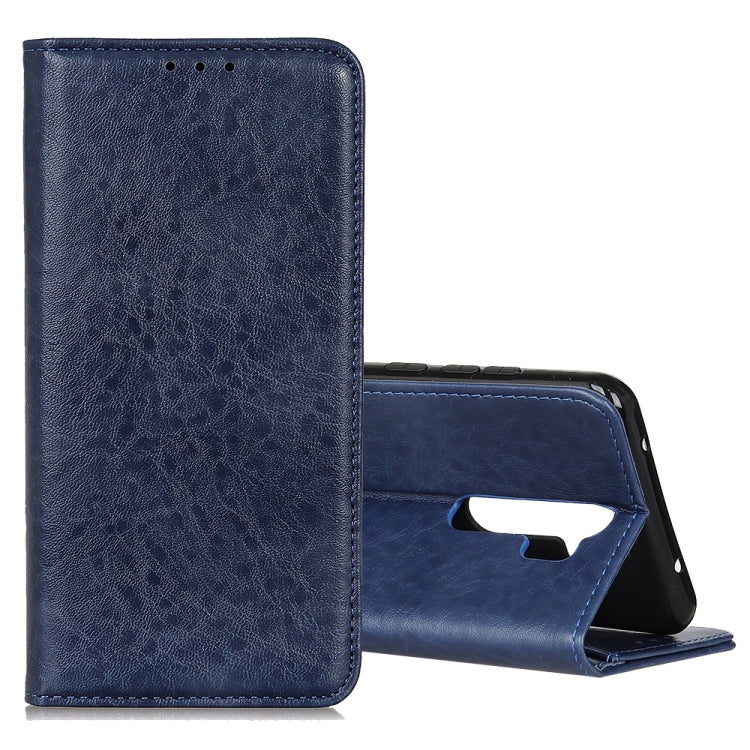 Magnetic Retro Crazy Horse Texture Horizontal Flip Leather Case with Holder & Card Slots, For OPPO A9 (2020)