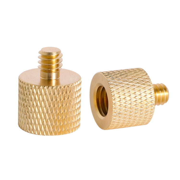BEXIN LS083 2 PCS 1/4 inch Female Thread to 3/8 inch Male Conversion Screws, LS083