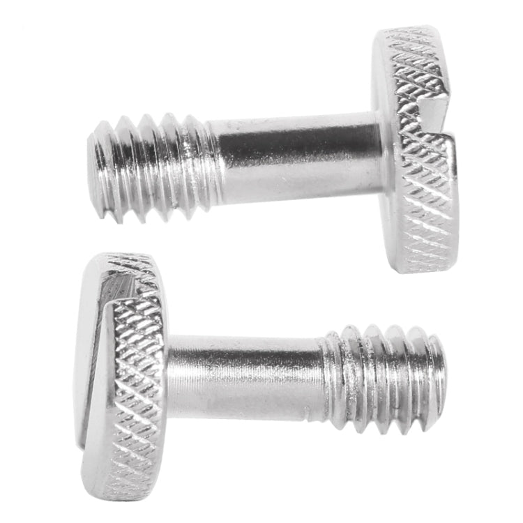 BEXIN LS005 2 PCS 1/4 inch Female Thread Screws DSLR Camera Mount Screws, LS005