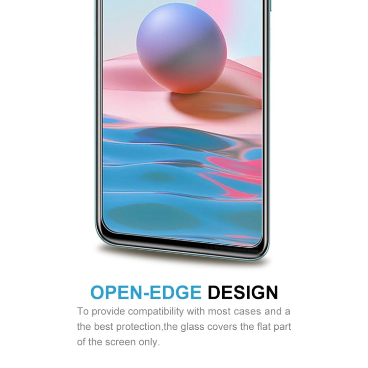 2.5D Non-Full Screen Tempered Glass Film, For Xiaomi Redmi Note 10 / Note 11 5G International Version / Note 10 Overseas Version 6.43 (1 PCS), For OPPO F19 Pro (1 PC), For Xiaomi Redmi Note 10 Pro / 10 Pro Max (1 PCS)