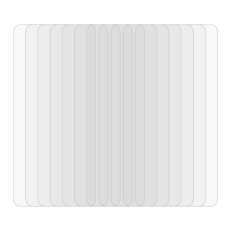 10 PCS 2.5D Non-Full Screen Tempered Glass Film, For Xiaomi Redmi Note 10 / Note 11 5G International Version / Note 10 Overseas Version 6.43 (10 PCS), For OPPO F19 Pro (10 PCS), For Xiaomi Redmi Note 10 Pro / 10 Pro Max (10 PCS)