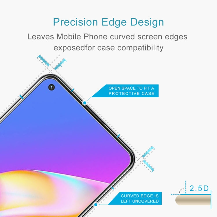 50 PCS 2.5D Non-Full Screen Tempered Glass Film, For OPPO F19 Pro (50 PCS), For Xiaomi Redmi Note 10 / Note 11 5G International Version / Note 10 Overseas Version 6.43 (50 PCS), For Xiaomi Redmi Note 10 Pro / 10 Pro Max (50 PCS)