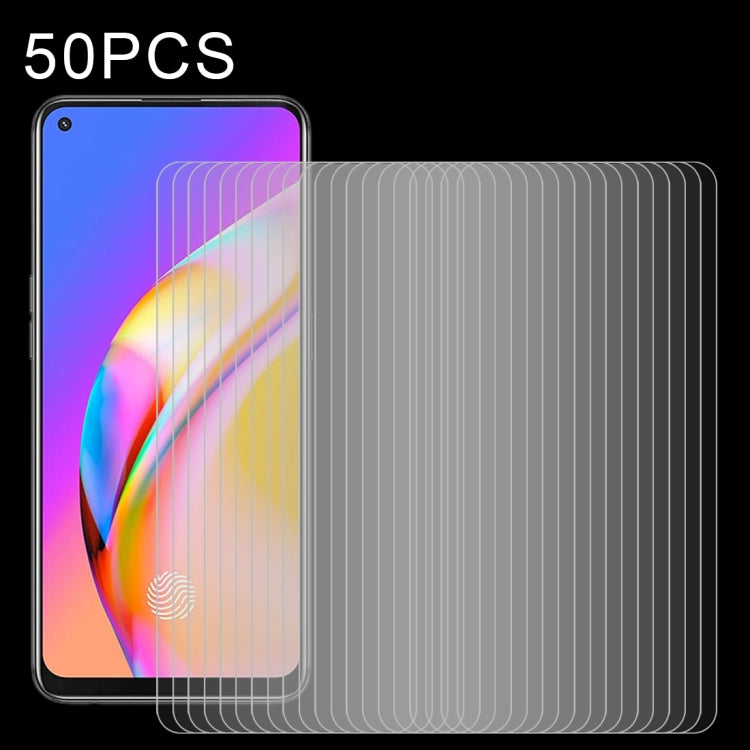 50 PCS 2.5D Non-Full Screen Tempered Glass Film, For OPPO F19 Pro (50 PCS), For Xiaomi Redmi Note 10 / Note 11 5G International Version / Note 10 Overseas Version 6.43 (50 PCS), For Xiaomi Redmi Note 10 Pro / 10 Pro Max (50 PCS)