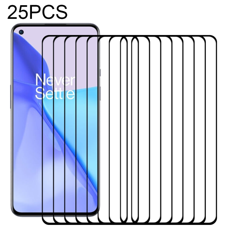25 PCS Full Glue Full Cover Screen Protector Tempered Glass Film, For OnePlus 9 / 9R (25 PCS), For vivo iQOO Neo5 (25 PCS), For vivo S9 (25 PCS), For Huawei P50 (25 PCS), For Xiaomi Redmi Note 10 (25 PCS)������������������������������������������������...