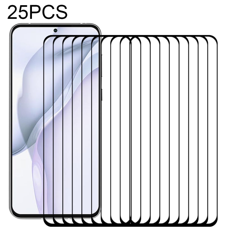 25 PCS Full Glue Full Cover Screen Protector Tempered Glass Film, For OnePlus 9 / 9R (25 PCS), For vivo iQOO Neo5 (25 PCS), For vivo S9 (25 PCS), For Huawei P50 (25 PCS), For Xiaomi Redmi Note 10 (25 PCS)������������������������������������������������...