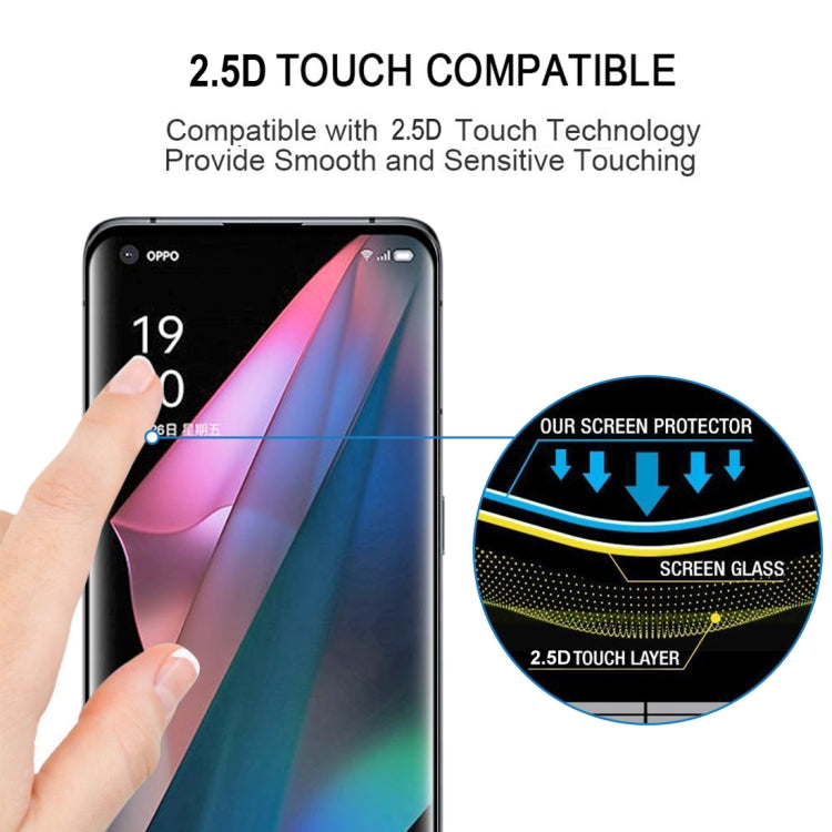 3D Curved Edge Full Screen Tempered Glass Film, For OPPO Find X3 Pro (1 PCS), For Huawei P50 Pro (1 PC), For Huawei P50 Pro+ (1 PC)