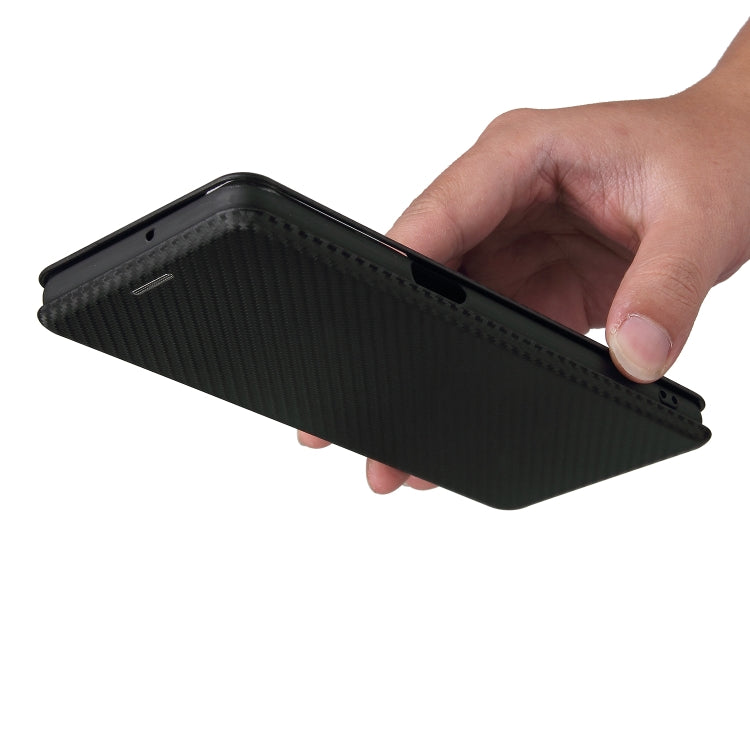 Carbon Fiber Texture Magnetic Horizontal Flip TPU + PC + PU Leather Case with Card Slot, For LG Stylo 7, For OPPO Realme V11 5G, For OPPO Reno5 Pro+, For OPPO Find X3 Neo, For Cubot C30, For OnePlus 9 Pro